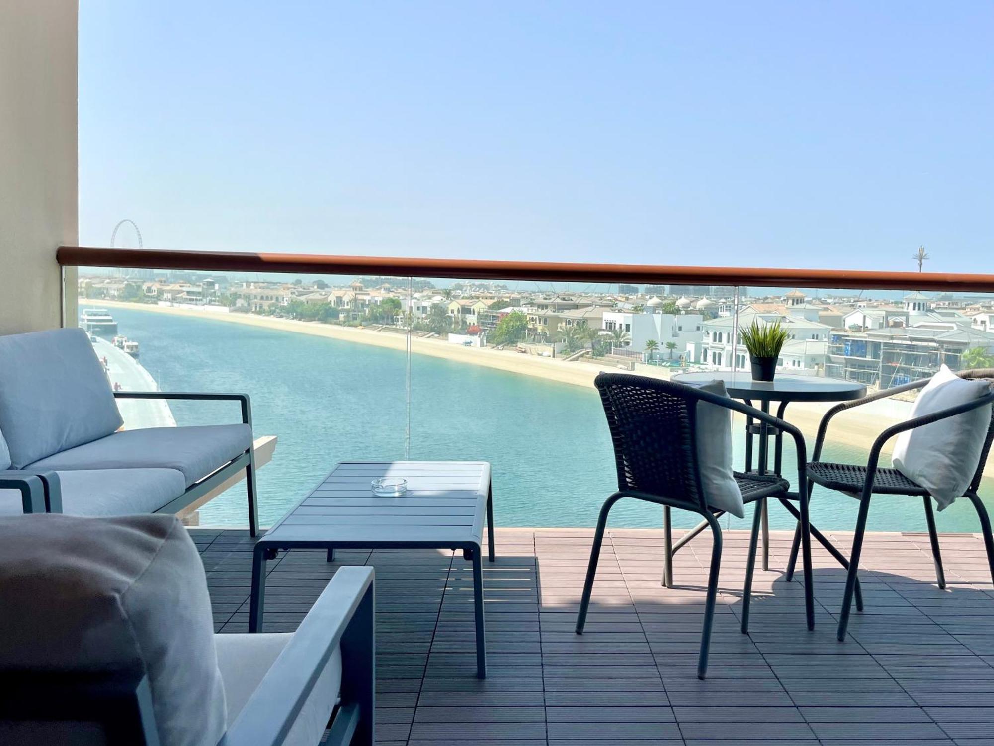 Palm Jumeirah Upgraded & Cozy Boutique Apartment Dubai Buitenkant foto