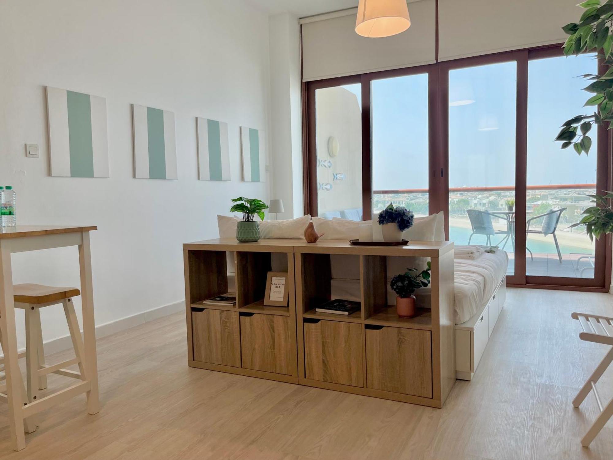 Palm Jumeirah Upgraded & Cozy Boutique Apartment Dubai Buitenkant foto