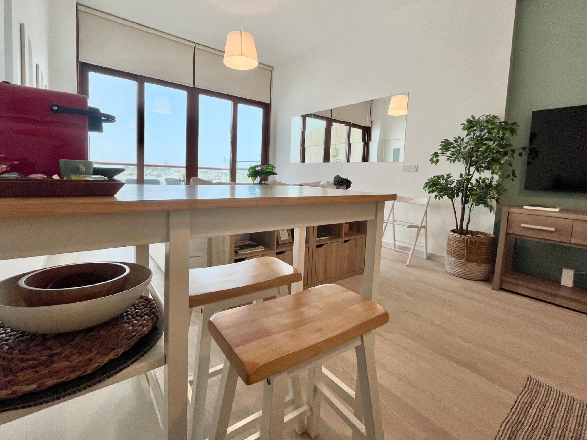 Palm Jumeirah Upgraded & Cozy Boutique Apartment Dubai Buitenkant foto